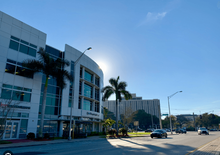 The tree-lined parkways of Coral Springs, the "City in the Country."