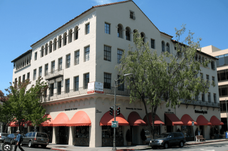 Downtown Palo Alto, the heart of the Peninsula.