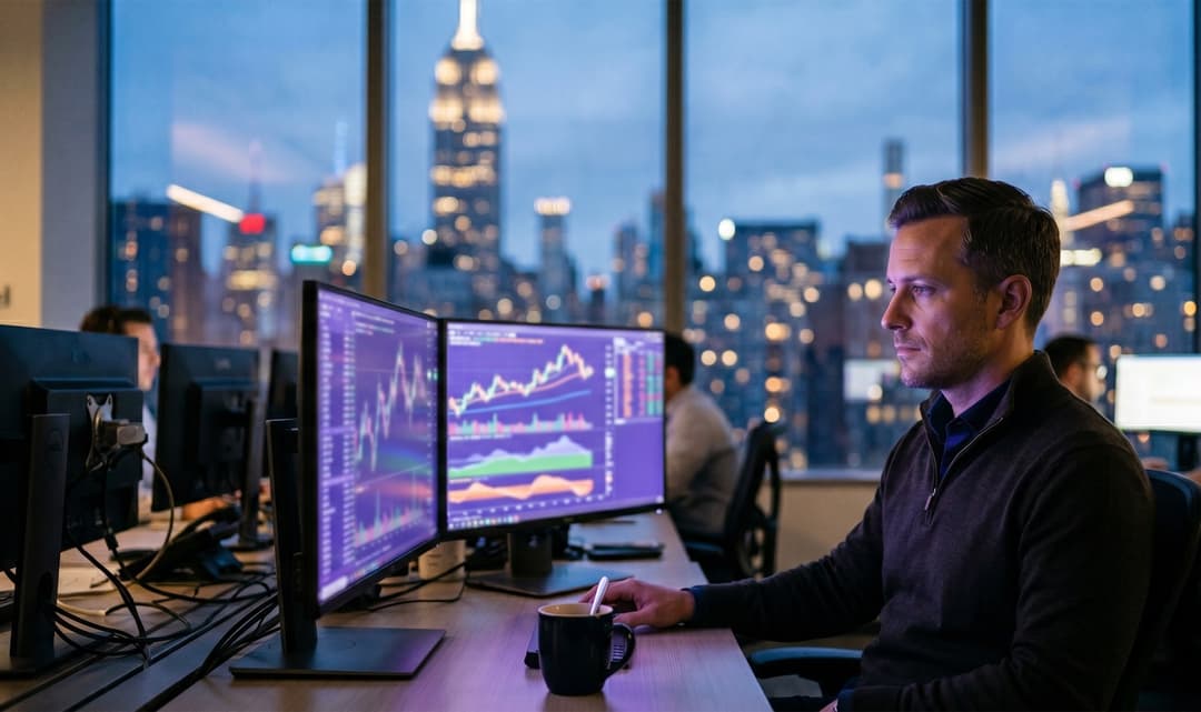 The trading-desk problem is rarely a lack of stimulation. It is sustaining clean focus across a long, high-stress day without the crash.