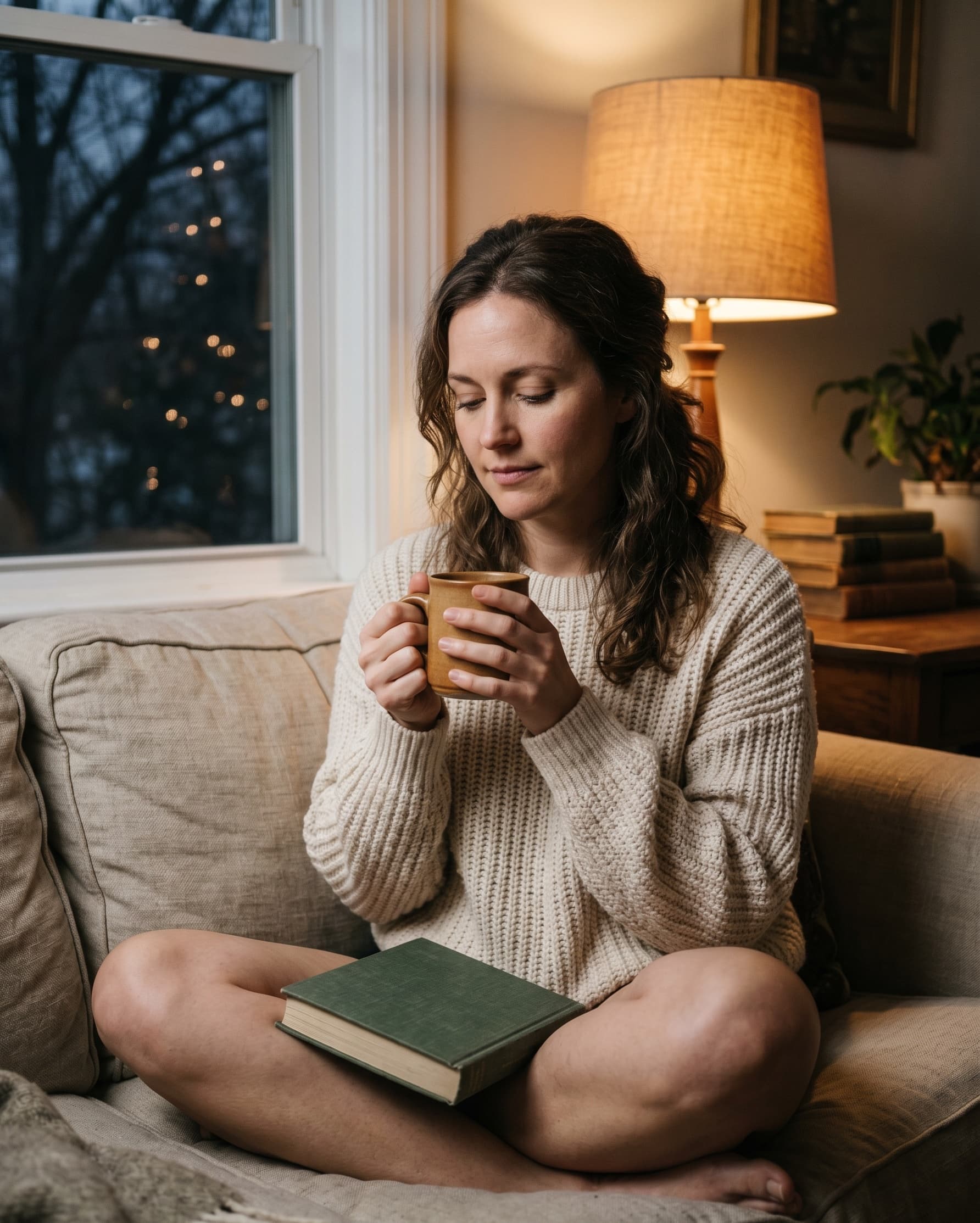 Cortisol rhythms normalize so your stress response stops firing at bedtime. Fall asleep faster and stay asleep longer.