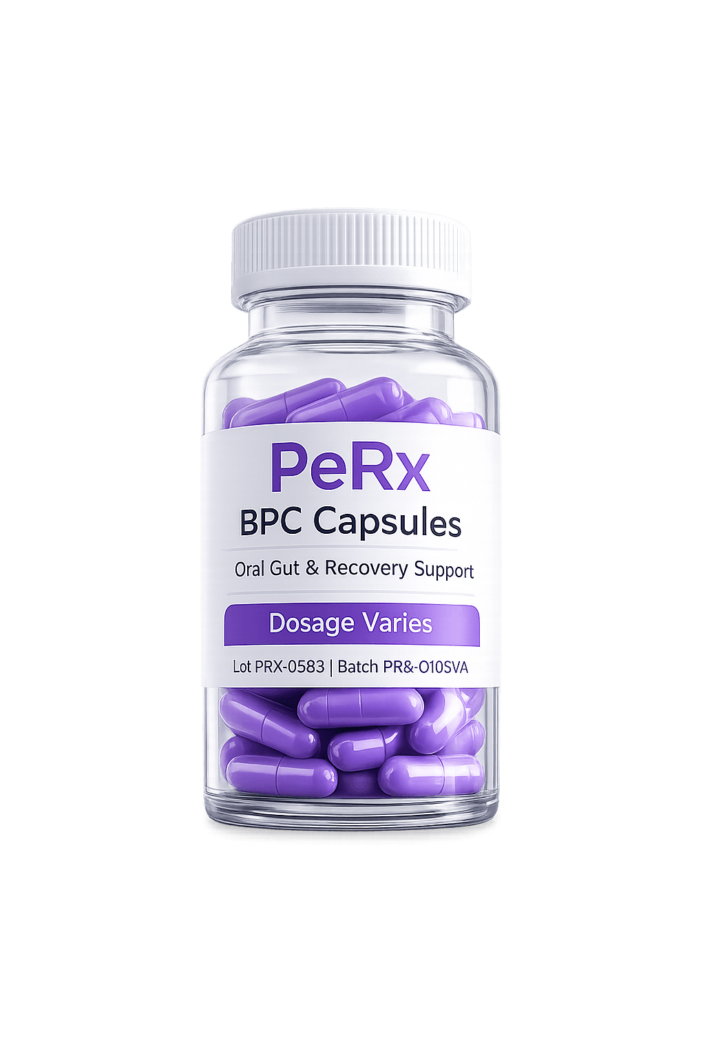BPC Capsules peptide vial