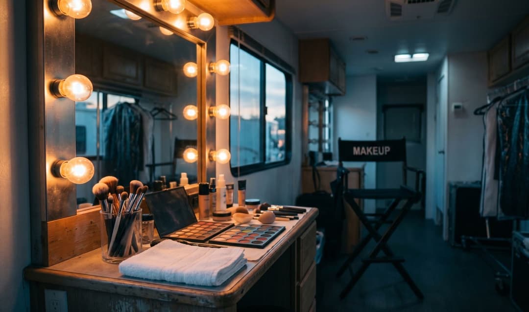 For working actors and models in LA, the camera reads the skin you walked onto set with, not the one the makeup artist built on top of it.