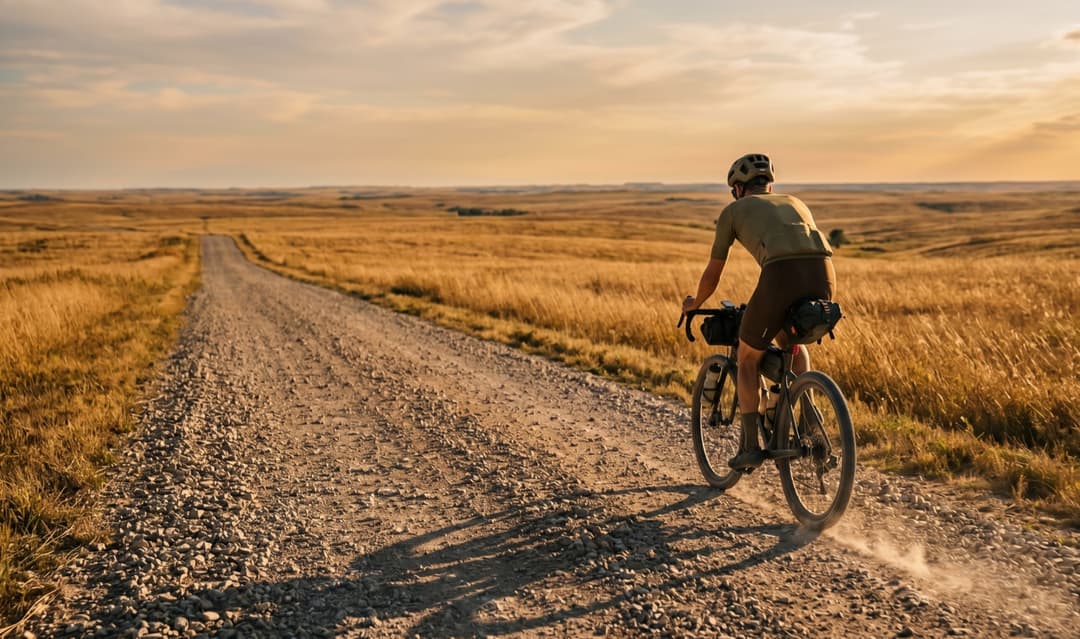 A long zone 2 build ride at golden hour, where the gravel season actually gets won.