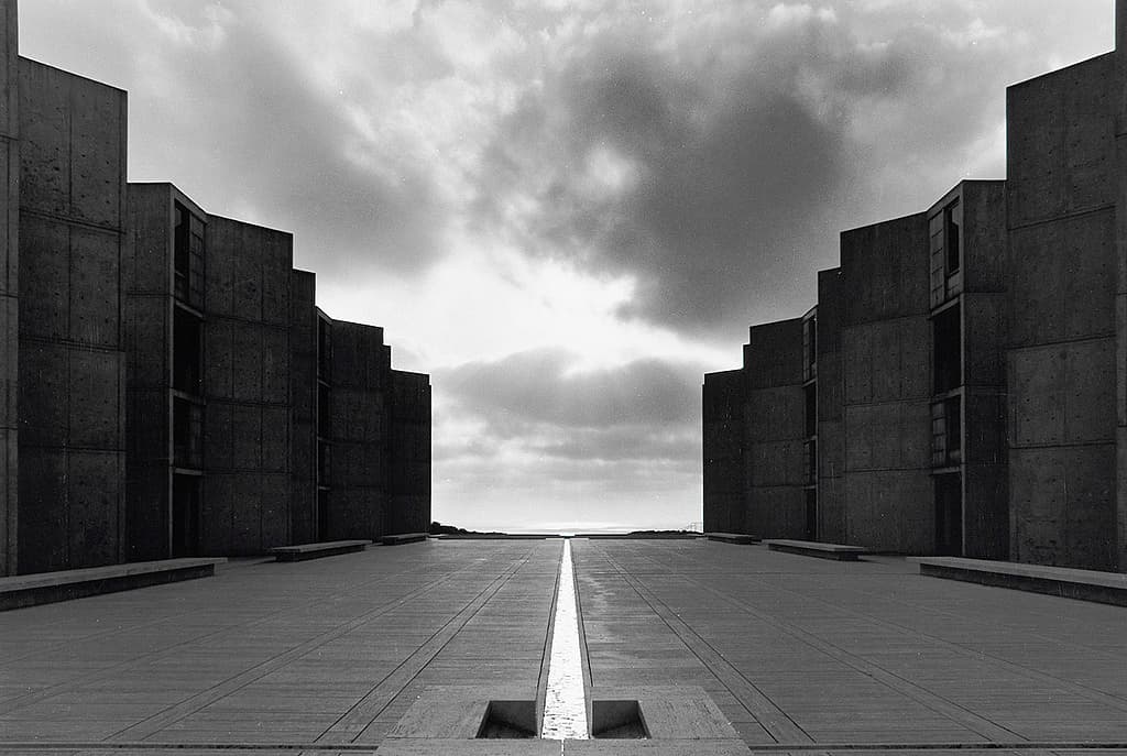 The Salk Institute in La Jolla, California. In 1982, Nobel laureate Roger Guillemin's team isolated the first growth hormone-releasing factor here, not from brain tissue, but from a pancreatic tumor that was overproducing it by accident. That molecule became Sermorelin.