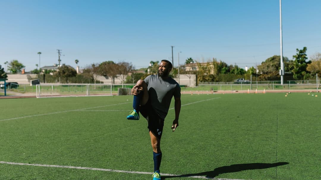 Warming up before a session. A consistent dosing schedule works the same way: routine first.