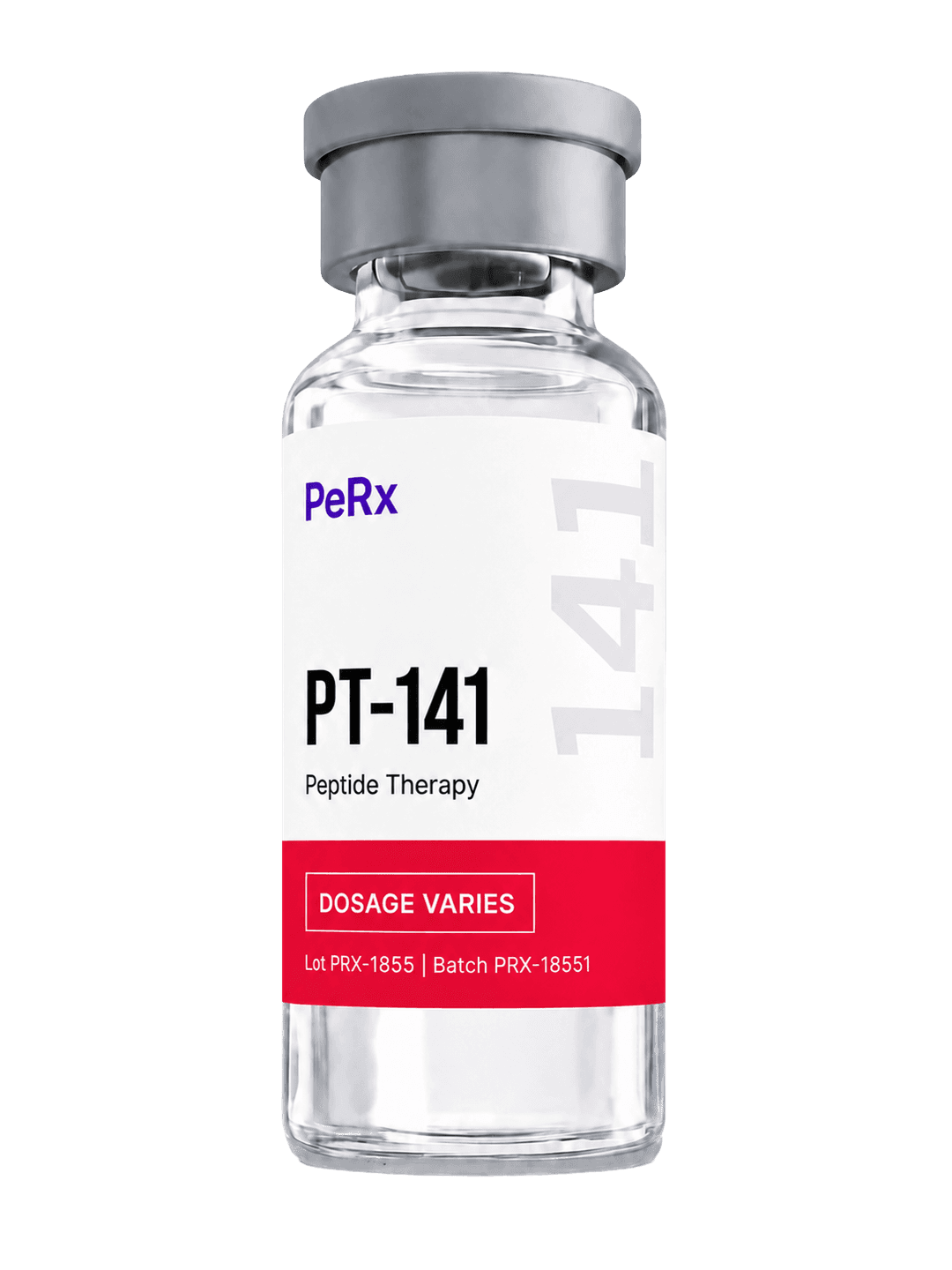 PT-141 (bremelanotide) subcutaneous vial from PeRx