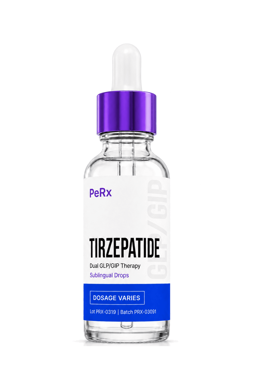 Tirzepatide (Sublingual) peptide vial