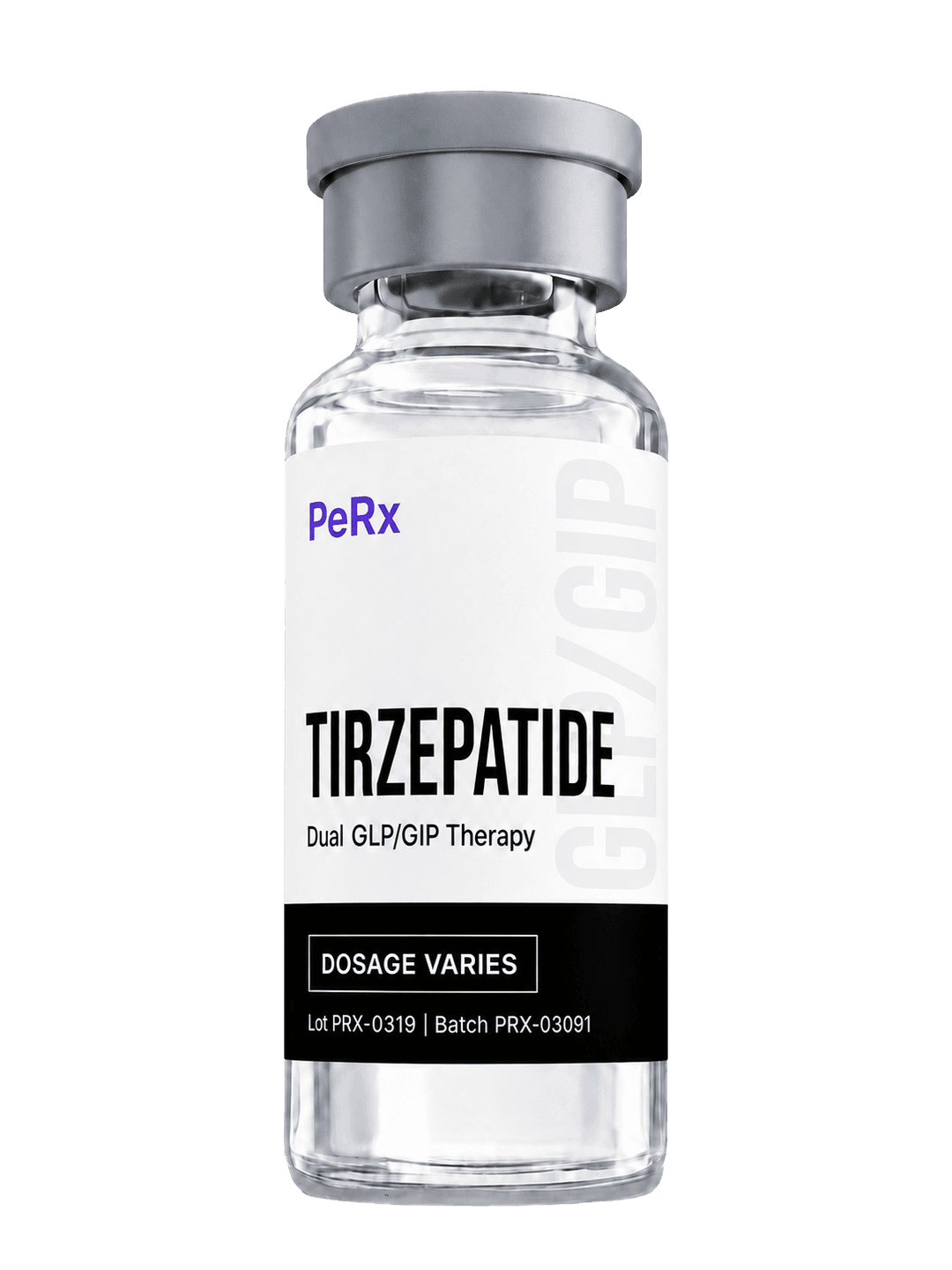 PeRx Tirzepatide vial